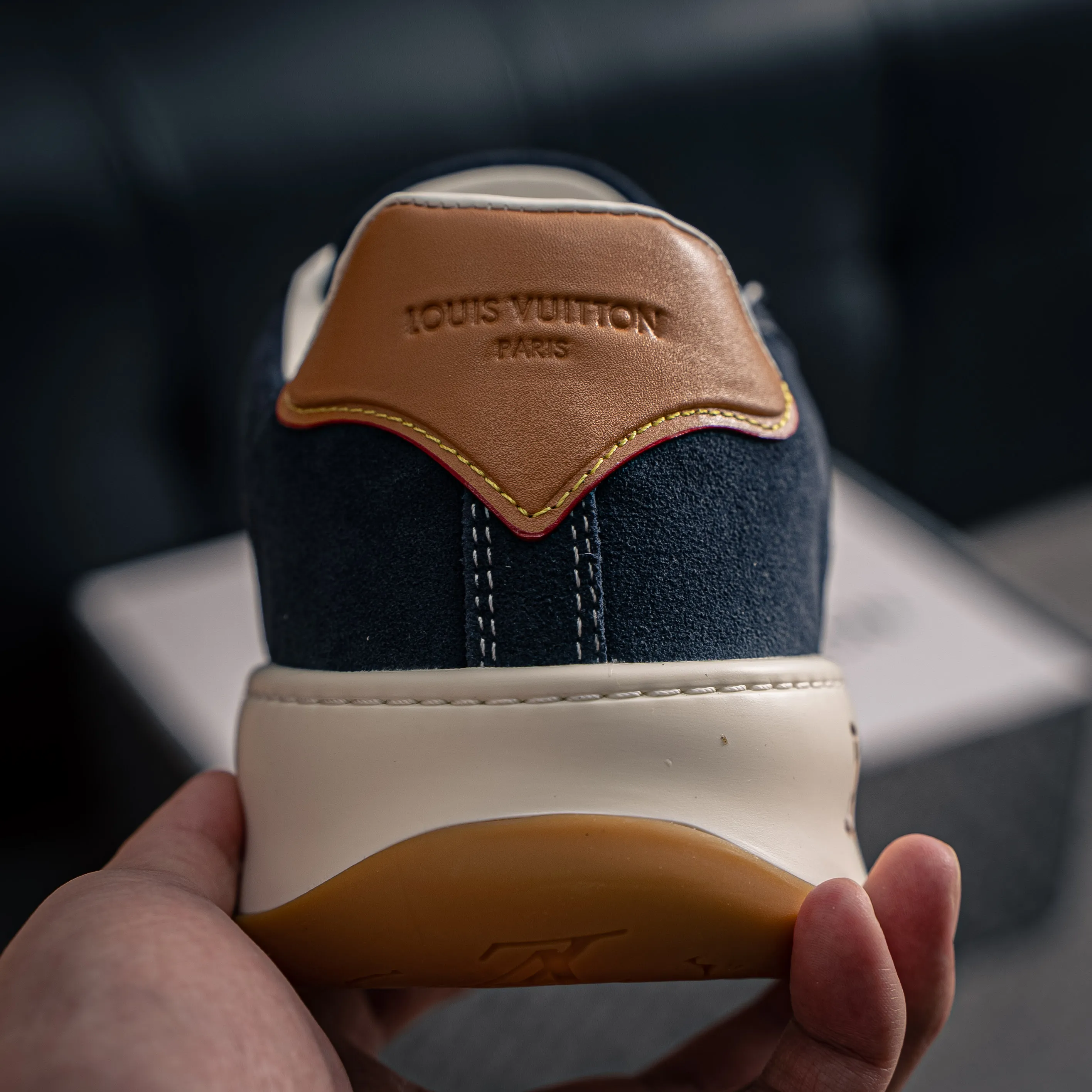 # LV LOUIS VUITTON Tilted Low Sneakers Series Low-Top Retro Versatile Skate Shoes 2026 Skate Shoes Shoes